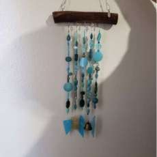 Teal Wind Chime