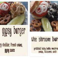 Gypsy and Shroom Burgers