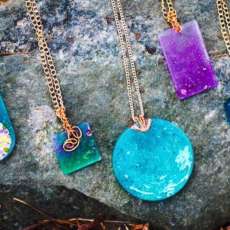 Handmade Stunning Resin Jewelry