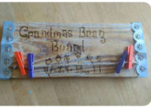 Grandma's Brag Board