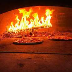 First Fire in the Big Oven