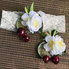 Mother and Daughter Cherry Limeade Hair Set