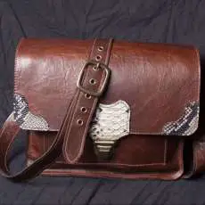 Leather Messanger Bag