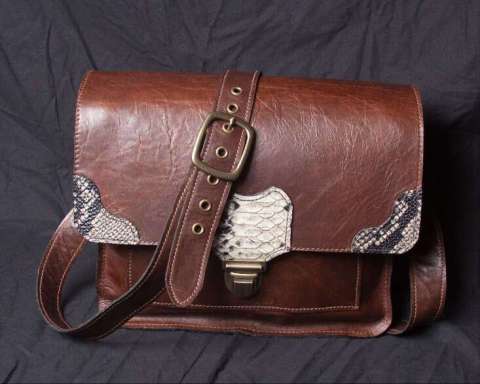 Leather Messanger Bag