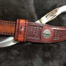 Bowie Knife and Sheath