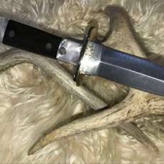 Dagger With Brass Handguard