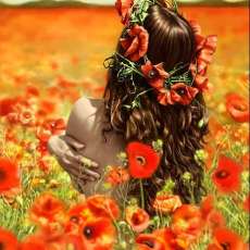 Dorothy in Poppies