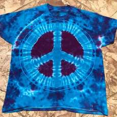 Peace Sign Tie Dye