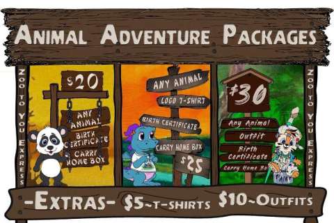 Stuffed Animal Adventure Packages