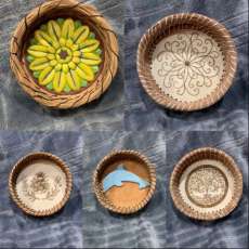 Pine Needle Baskets