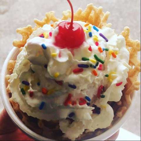 Waffle Bowl Sundae