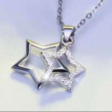 Sterling Silver Star Necklace