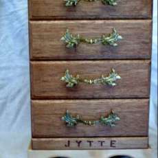 Jewelry BOX WITH Hidden Compartment