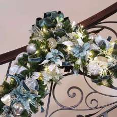 Custom Stair Garland