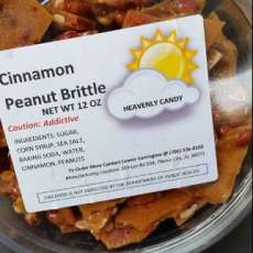Cinnamon Peanut Brittle