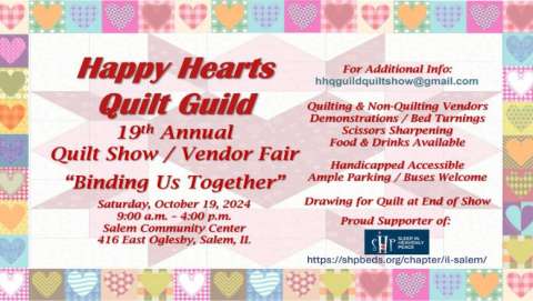 No Quilt Left Behind Quilt Show & Vendor Fair