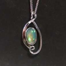 Ethiopian Opal Pendant