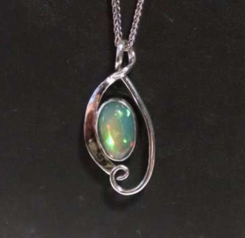 Ethiopian Opal Pendant