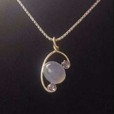 Holly Chalcedony and Iolite