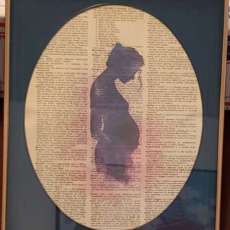 Mom to Be Framed Print