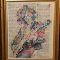 Jimmy Page Framed Print