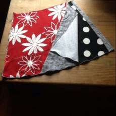 Wearable Art Wrap Skirt