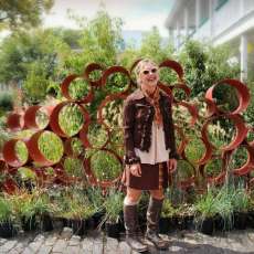 Wearable Art Wrap Skirt