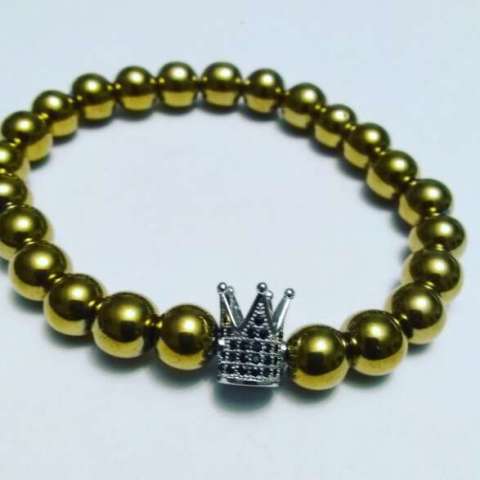 Men's Gold and Silver Tone