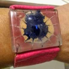 Fused Glass Bracelet