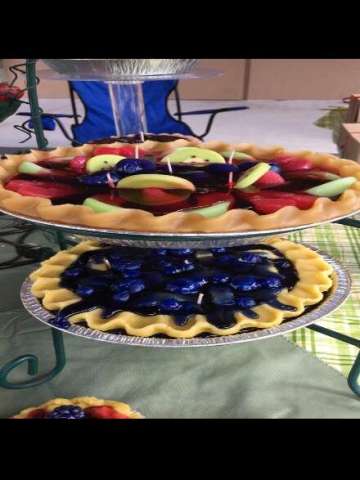 Mixed Fruit & Blueberry Pie