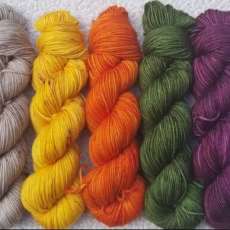 Fancy Pants Base. 80/10/10 Superwash Merino / Cashmere / Nylon DK Weight