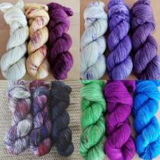 Queen Bee Base: 75/25 Superwash Merino Wool / Nylon. Fingering Weight