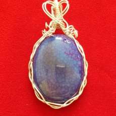Dragn Vein Stone Pendant