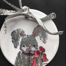 Personalized Bunny Ornament
