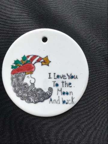 Love You Personalized Ornament