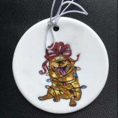 Dog Ornament $10.00