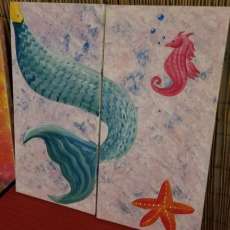 Frolicking Friends (Double Panel)