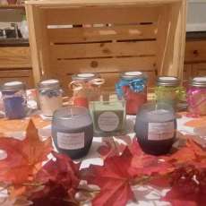 Homemade 100% Soy Candles