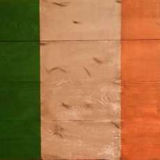 Distressed Irish Flag