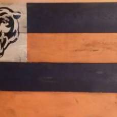 Distressed Bears Flag