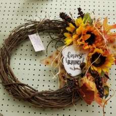 Fall Grapevine Wreath