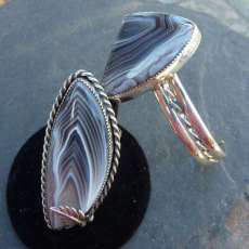 Botswana Agate Set