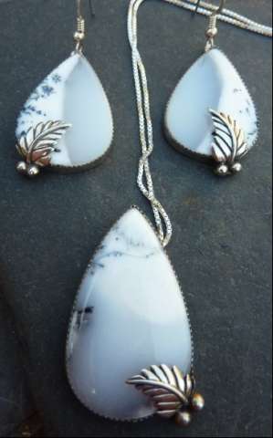 Dendritic Opal Set