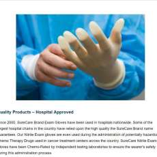 Medical Grade Powder Free Gloves
