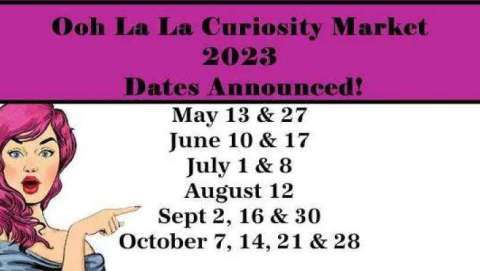 Ooh La La Curiosity Market - August