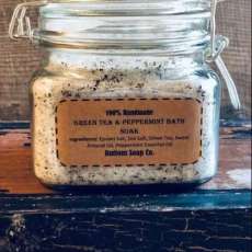 Green Tea and Peperment Bath Soak
