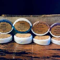 Half and Half Body Soap Without Loofa