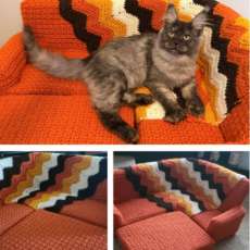 Cat Sectional Couch