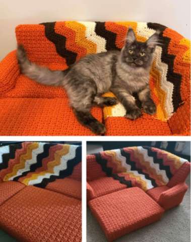 Cat Sectional Couch