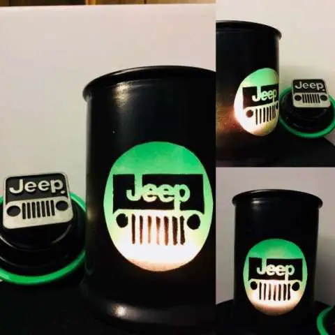 Jeep Candle Holder